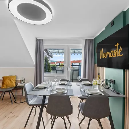 Appartement Namasté Homes - Mit Balkon - Garage Bamberg