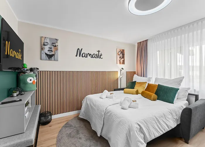 Namaste Homes - Mit Balkon - Garage Apartament Bamberg